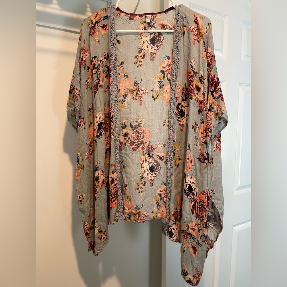 Floral Kimono Cardigan
